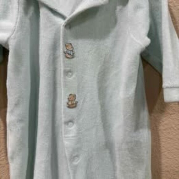 VINTAGE Carters 6-9m terry cloth outfit - Picture 3 of 4